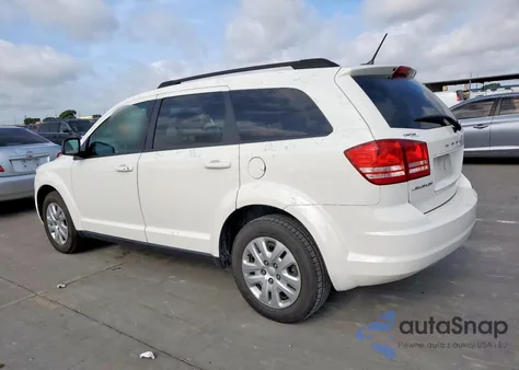 2017 Dodge Journey Se z USA, uszkodzony, nr VIN 3C4PDCAB8HT606374